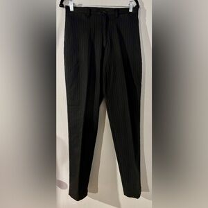 Carolina Colours Classic Black Pinstripe Women's Pants